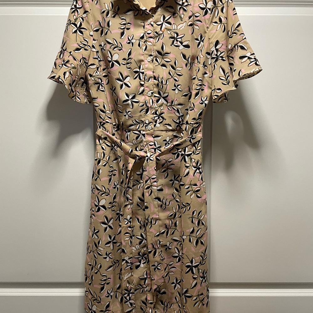 Banana Republic summer dress. It’s a nice fit.